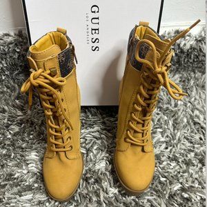 Guess Tan High Heel Boots - Elevate Your Style with Elegance size 9